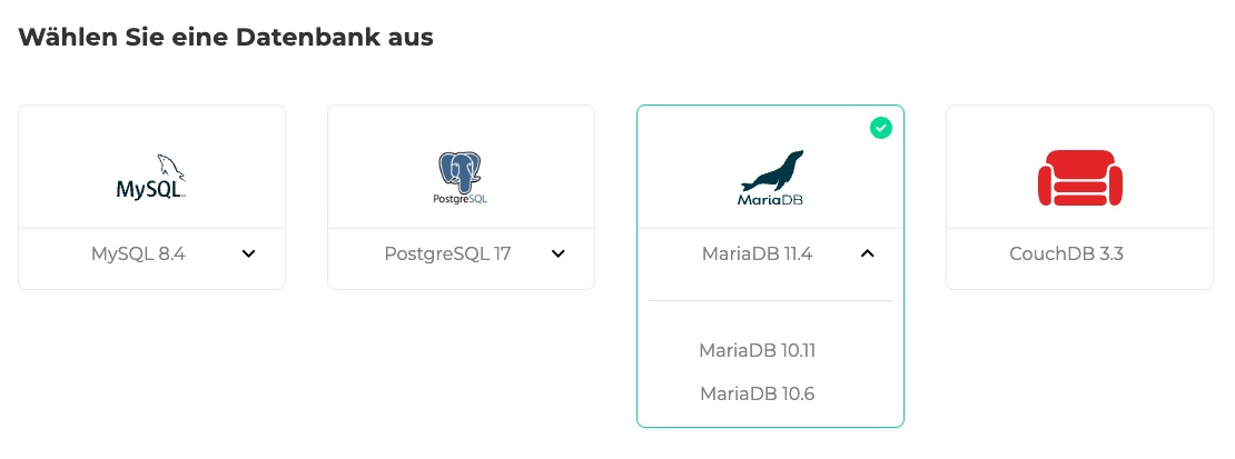 Datenbanken MariaDB