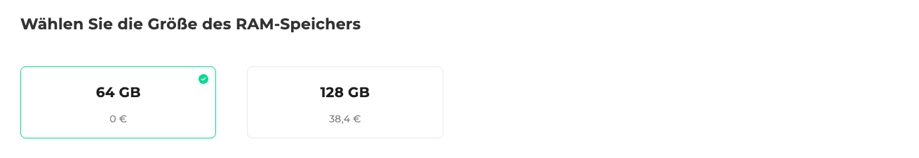 Dedicated Server RAM