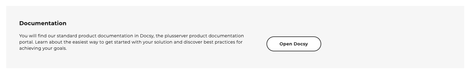 Documentation banner