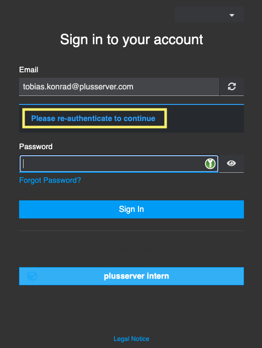 CloudHub Login