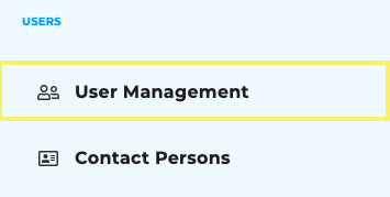 User Management location