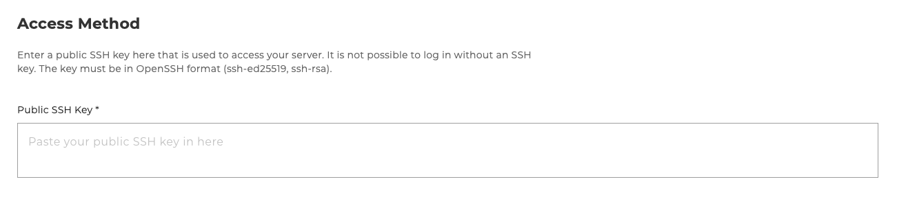 Dedicated Server Access restrictions