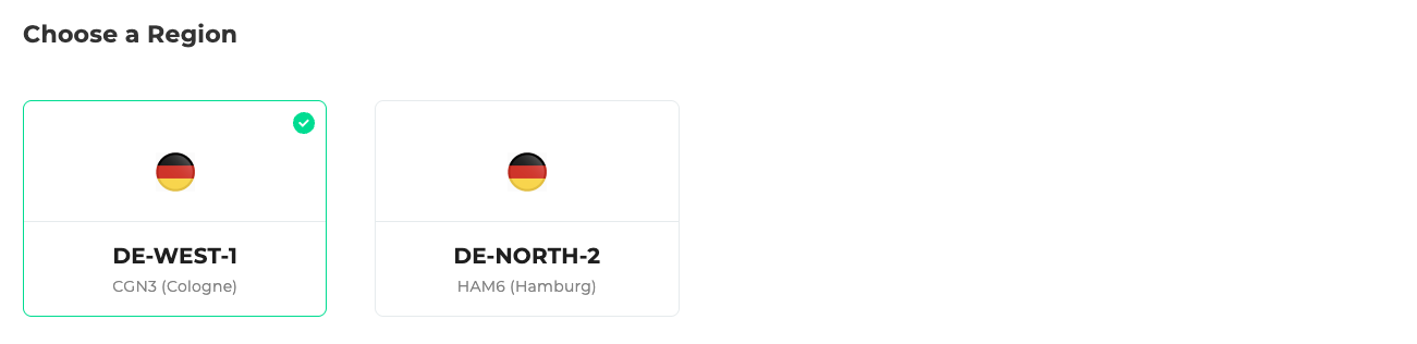 Managed Caching Region