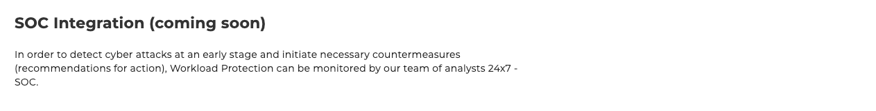 Kube SOC Integration