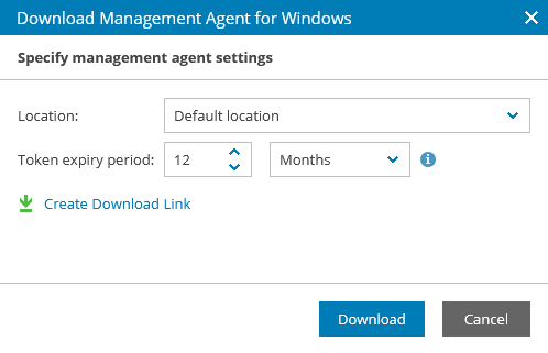 Screenshot: Wizard window