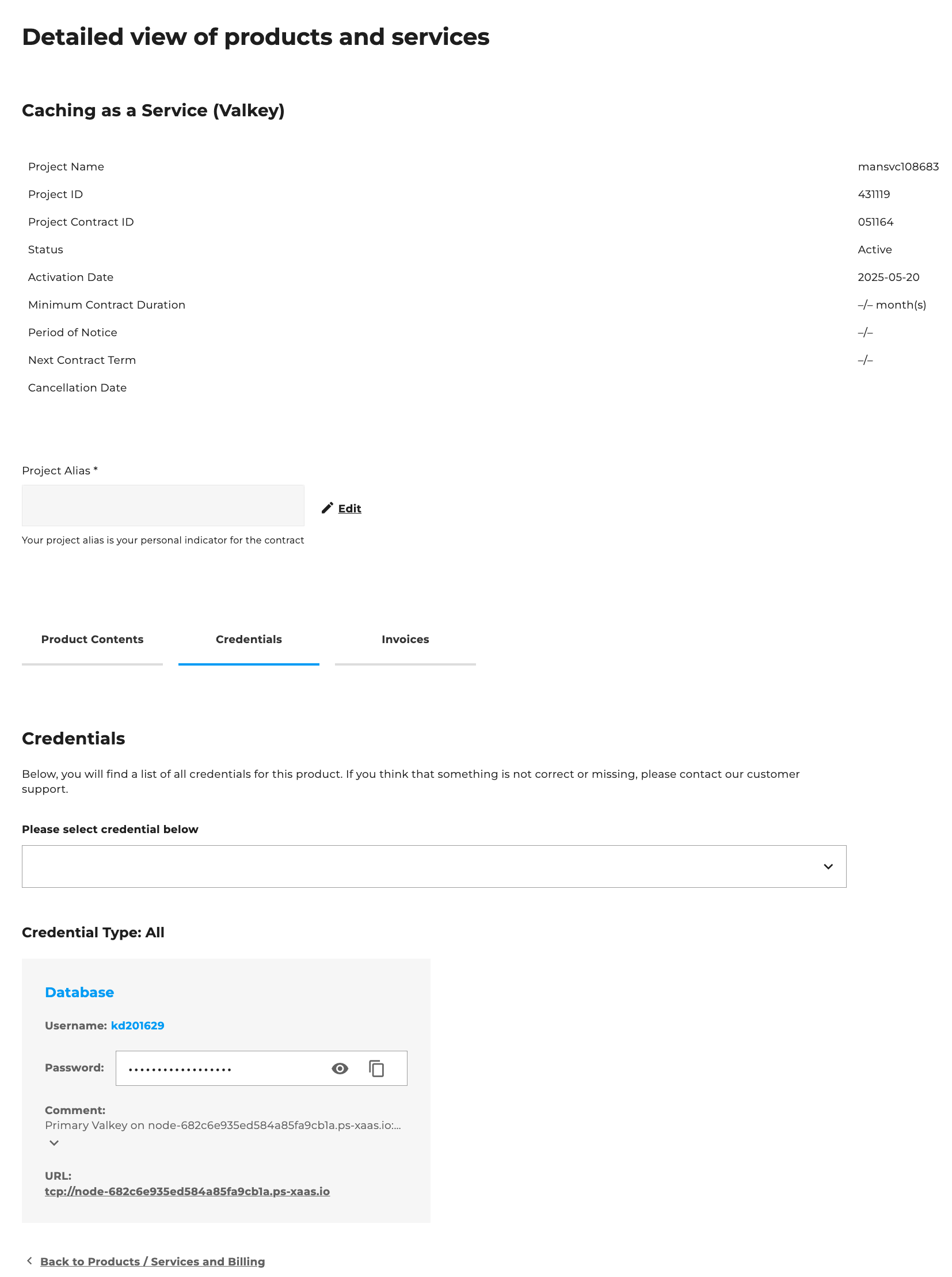 Access data